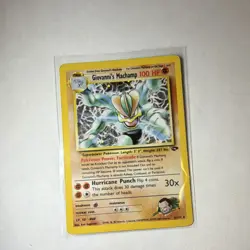 Pokemon TCG Giovanni's Machamp Gym Challenge Holo Rare 6/132 Eng 100 HP - Image 1