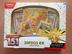 Pokemon 151 Scarlet & Violet Zapdos Ex Collection Box - Image 1