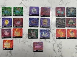 Pokemon Series 1 Artbox Action Flipz Lot of 20 Cards Moltres, Pikachu - 1999 - Image 1