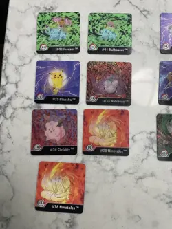 Pokemon Series 1 Artbox Action Flipz Lot of 20 Cards Moltres, Pikachu - 1999 - Image 2