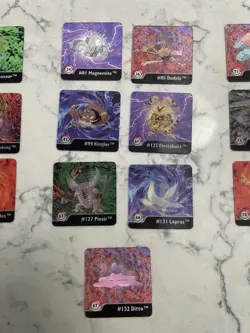 Pokemon Series 1 Artbox Action Flipz Lot of 20 Cards Moltres, Pikachu - 1999 - Image 3