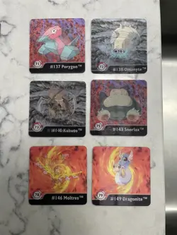 Pokemon Series 1 Artbox Action Flipz Lot of 20 Cards Moltres, Pikachu - 1999 - Image 4