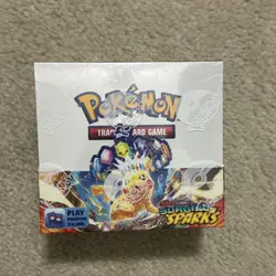 Pokemon TCG Scarlet & Violet Surging Sparks Sealed Booster Box - Image 1