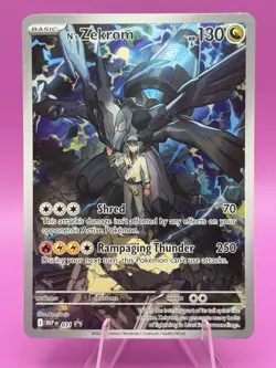 Pokemon TCG N’s Zekrom 031 Black Star Promo Ascended Heroes English NM Holo - Image 1