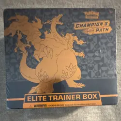 Pokemon Champion's Path Elite Trainer Box Charizard English Sealed - Image 1