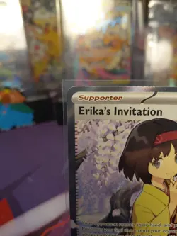 Erika's Invitation 196/165 Ultra Rare SV: Scarlet & Violet 151 Pokemon TCG NM - Image 4