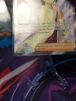 Erika's Invitation 196/165 Ultra Rare SV: Scarlet & Violet 151 Pokemon TCG NM - Image 5