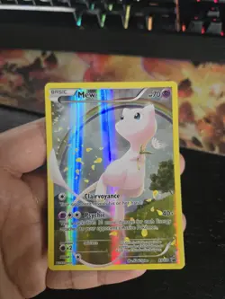 Pokemon Mew Full Art Holo Trading Card Generations Promo XY110 - Image 1