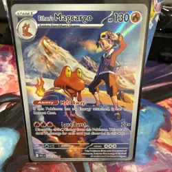 The Pokemon Company Ethan's Magcargo 222/217 ASC Full Art Holo Rare - Image 1