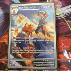 The Pokemon Company Ethan's Magcargo 222/217 ASC Full Art Holo Rare - Image 2