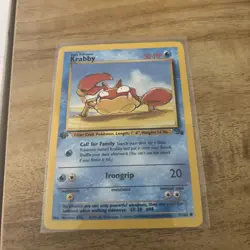 Krabby 1ST EDITION 51/62 Fossil 1999 Regular Pokemon TCG - Image 1