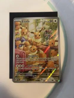 Eevee 188/167 Near Mint Twilight Masquerade Illustration Rare Pokemon ShipNow - Image 1