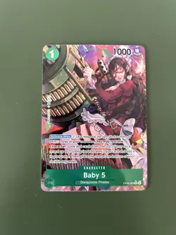 One Piece Baby 5 Alt Art OP05-034 Awakening of the New Era - Image 2
