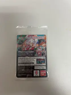 One Piece TCG Monkey D. Luffy College Basketball US Voyage Promo #37 /5000 NM - Image 2