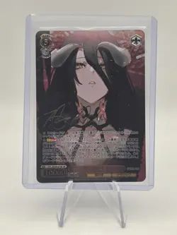 Weiss Schwarz Albedo SP Signed OVL/SE54-61SP Overlord so-bin JP NM [アルヘト] - Image 1