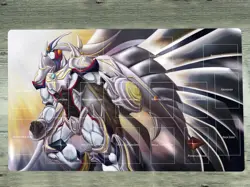 YGOmat Playmat Elemental HERO Shining Neos Wingman TCG CCG Card Game Mouse Mat - Image 1