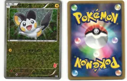 2011 Heavy Played Pokemon Emolga 006/021 Victini Battle Deck BTV Japanese - Image 1