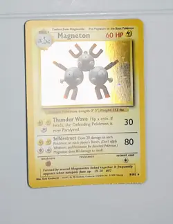 *NM* 1999 Vintage Pokemon Card - Base Set - Magneton (Holo) 009/102 - Image 3
