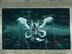 YGOmat Playmat Cyber Dragon Infinity Deck TCG CCG Mat Trading Card Game Mat Bag - Image 1