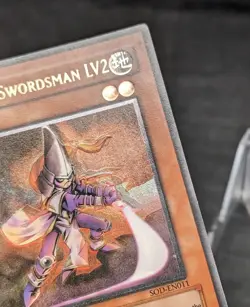 Mystic Swordsman LV2 - SOD-EN011 -Yugioh- Soul of the Duelist - Misprint - HP - Image 3