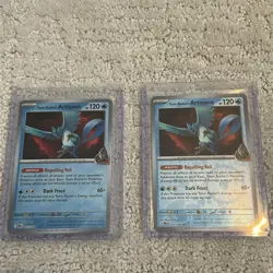 [2] Team Rocket's Articuno Pokemon TCG 051/182 Destined Rivals Reverse Holo - Image 1
