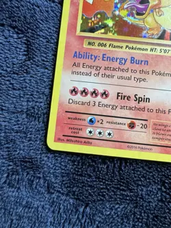 Charizard 11/108 Holo XY Evolutions Pokemon Card - Image 4