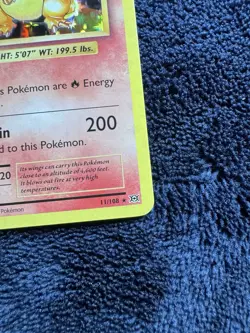 Charizard 11/108 Holo XY Evolutions Pokemon Card - Image 5