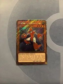 Near Mint Yugioh Machina Gearframe Yugioh RA03-EN234 Platinum Secret Rare - Image 1