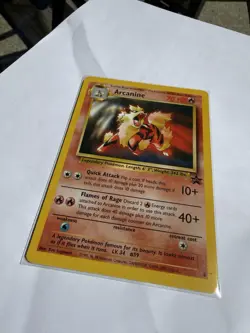 Arcanine 6 Black Star Promo Pokemon Ungraded Non- Halo - Image 1