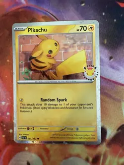 Pikachu Pokemon Day 2026 051/162 30th Anniversary Promo Pokemon TCG - Image 1