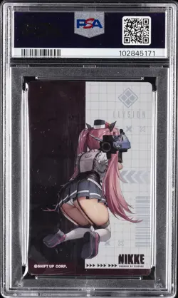 2024 GODDESS OF VICTORY: NIKKE GUN GIRL METAL CARD COLLECTION VOL.2 QUIRY PSA 10 - Image 2
