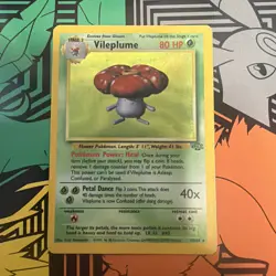 Vileplume - 15/64 Fossil 1999 - Holo - Pokemon TCG Free Shipping - Image 1