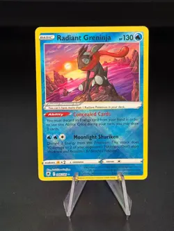 Radiant Greninja 046/189 Radiant Rare Astral Radiance Pokemon Near Mint - Image 1