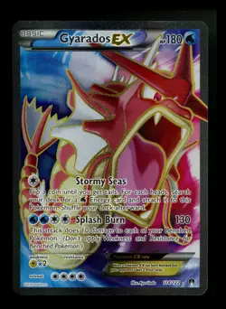 Gyarados EX 114/122 XY Breakpoint 2016 Full Art SHINY Holo Rare Pokemon Card TCG - Image 1