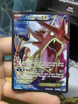 Gyarados EX 114/122 XY Breakpoint 2016 Full Art SHINY Holo Rare Pokemon Card TCG - Image 3