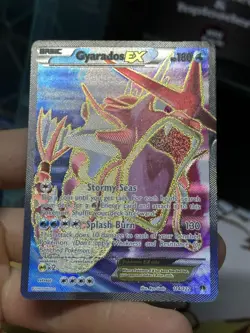 Gyarados EX 114/122 XY Breakpoint 2016 Full Art SHINY Holo Rare Pokemon Card TCG - Image 5