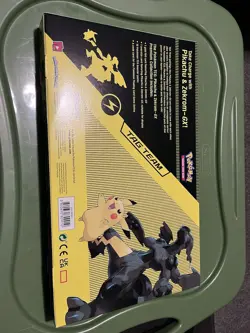 Nintendo Pokemon TCG Pikachu and Zekrom-GX Tag Team Premium Collection Sealed - Image 2