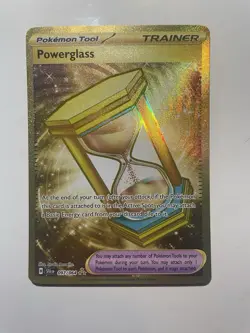 Pokemon Powerglass 097/064 Sv: Shrouded Fable Hyper Rare Holo Trainer English - Image 1