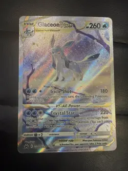 Pokemon Glaceon VSTAR GG40/GG70 Crown Zenith Ultra Rare Holo English - Image 1