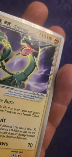 Pokemon TCG Rayquaza ex Dragon Frontiers 97/101 Holo Rare Delta Species - Image 3