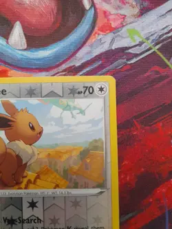 Eevee 125/203 NM Reverse Holo 2021 Pokemon SWSH Evolving Skies - w/ Rayquaza! #3 - Image 4