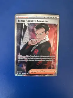 team rockets giovanni 225/182 Destined Rivals Pokemon - Image 1