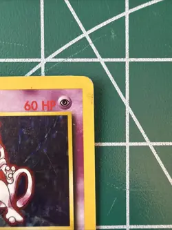 Pokemon Mewtwo TCG Base Set 10/102 Holo Rare Wizards 1999 60 HP English - Image 3