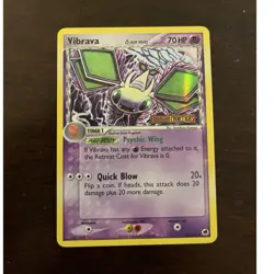 Pokemon Vibrava 24/101 EX Dragon Frontiers Reverse Holo Rare 70 HP Stage 1 - Image 1