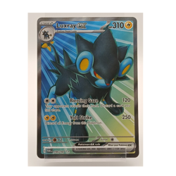 Pokemon TCG Luxray EX 195/167 Sv06: Twilight Masquerade Ultra Rare Holo 310 HP - Image 1