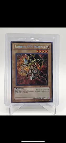 Elemental Hero Sparkman - YSD-ENS01 Ultra Rare VLP Yugioh Card - Image 1