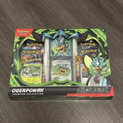 Pokemon TCG Ogerpon EX Premium Collection Box Brand New & Sealed - Image 1