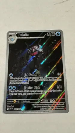 Paladin 225/091 - Paldean Fates Illustration Rare Holo Pokemon Card TCG NM - Image 1