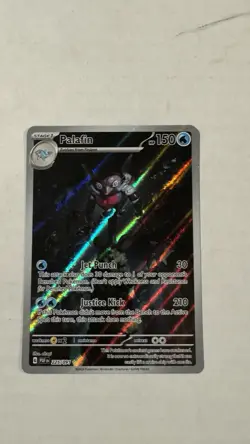 Paladin 225/091 - Paldean Fates Illustration Rare Holo Pokemon Card TCG NM - Image 2