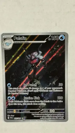 Paladin 225/091 - Paldean Fates Illustration Rare Holo Pokemon Card TCG NM - Image 3